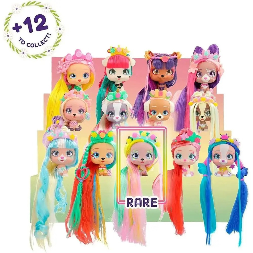 Модный любимец Собачка Spring vibes VIP Pets S4 IMC 713130 с аксессуарами