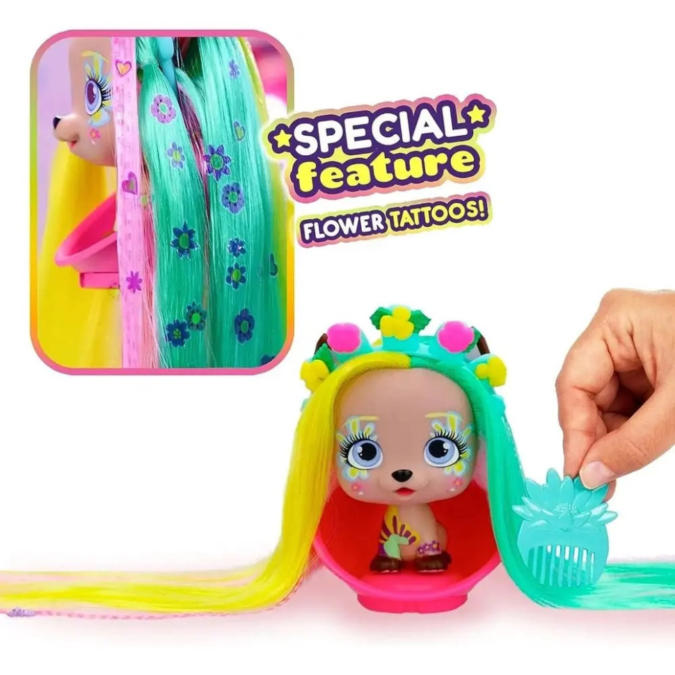 Модный любимец Собачка Spring vibes VIP Pets S4 IMC 713130 с аксессуарами