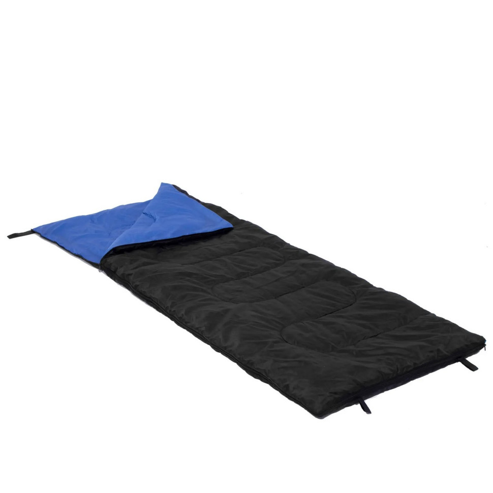 Спальный мешок (спальник) 2 в 1 Springos CS0044 Black/Blue