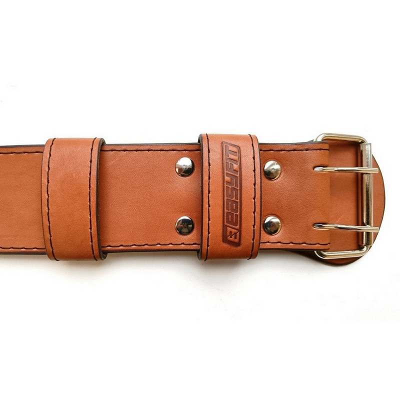 Пояс атлетический DeciBelt EasyFit EF-BRXL, коричневый, размер XL