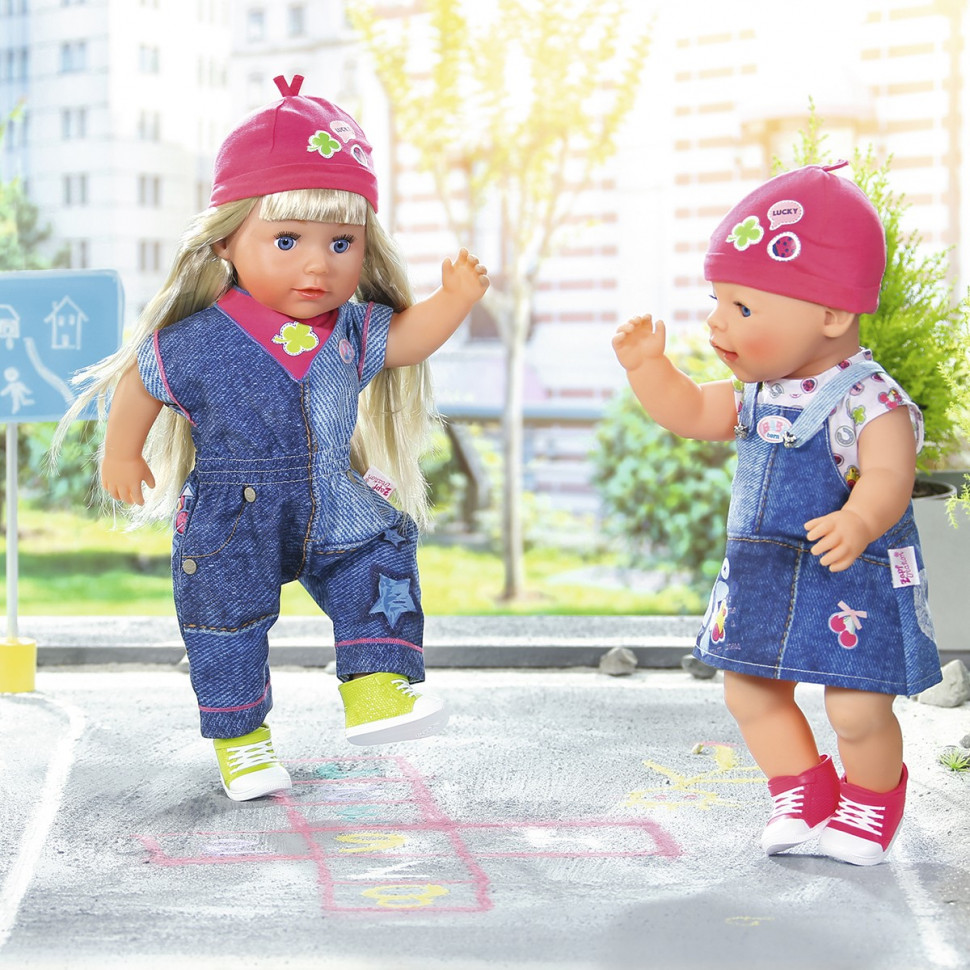 Одяг для ляльки BABY BORN - МОДНИЙ ДЖИНС (2 в асорт.) 824498