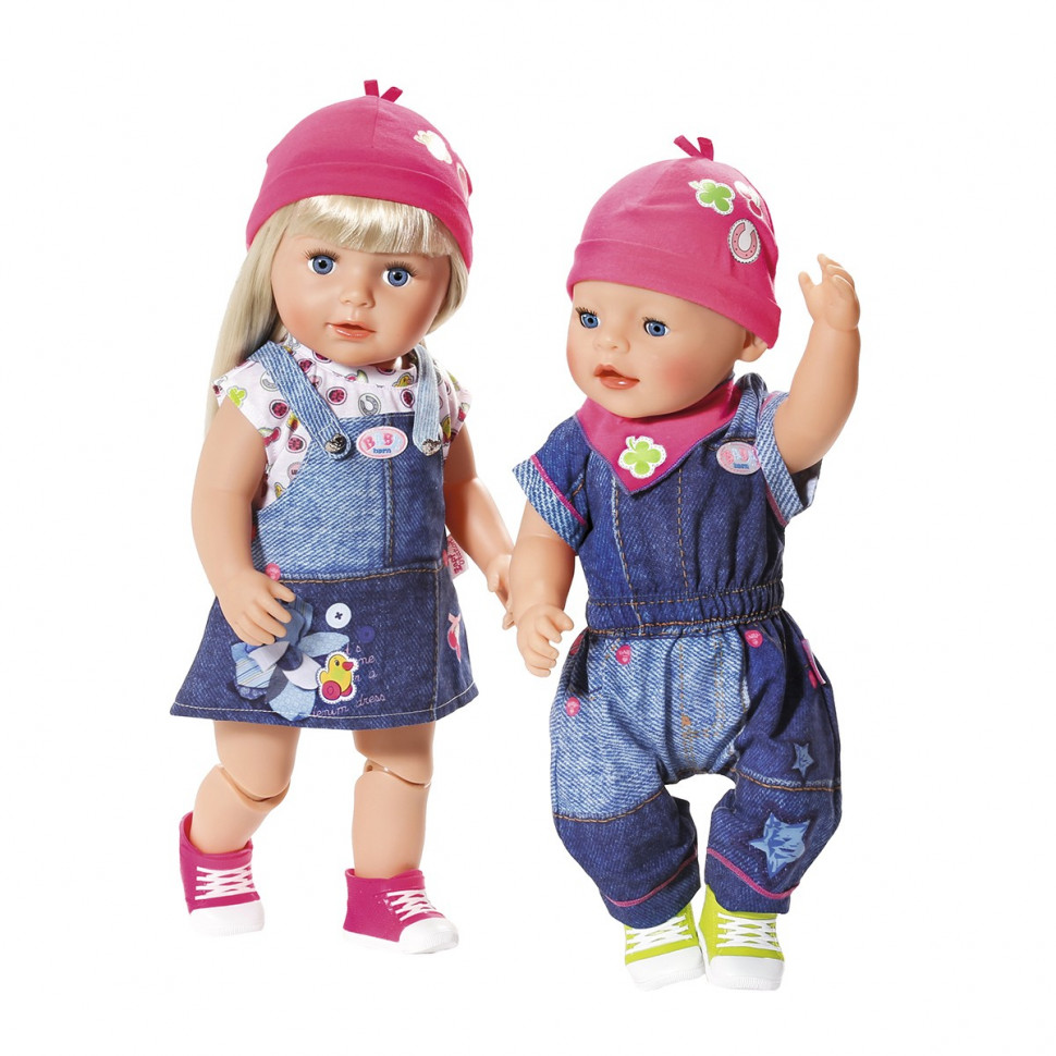 Одяг для ляльки BABY BORN - МОДНИЙ ДЖИНС (2 в асорт.) 824498