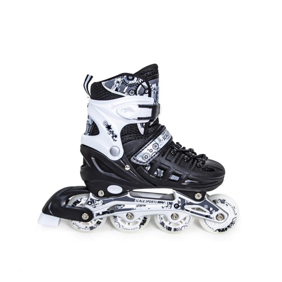 Дитячі ролики-ковзани 2 в 1 Scale Sports 1564908596-L Black, розмір 38-41