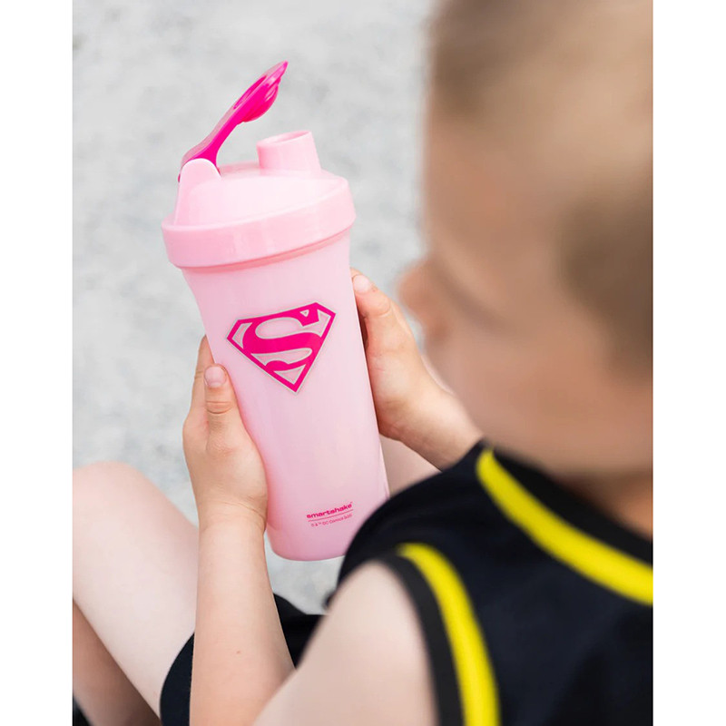 Шейкер спортивний Lite DC Supergirl Smartshake 10780701, 800 мл