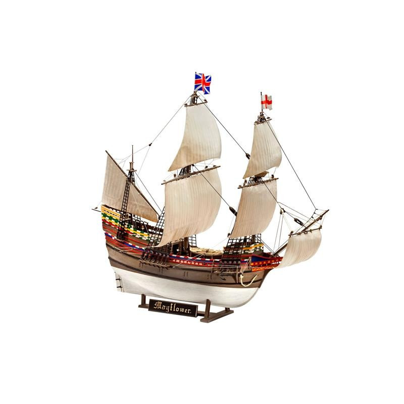 Сборная модель Корабль Mayflower Revell RVL-05684 уровень 4, масштаб 1:83