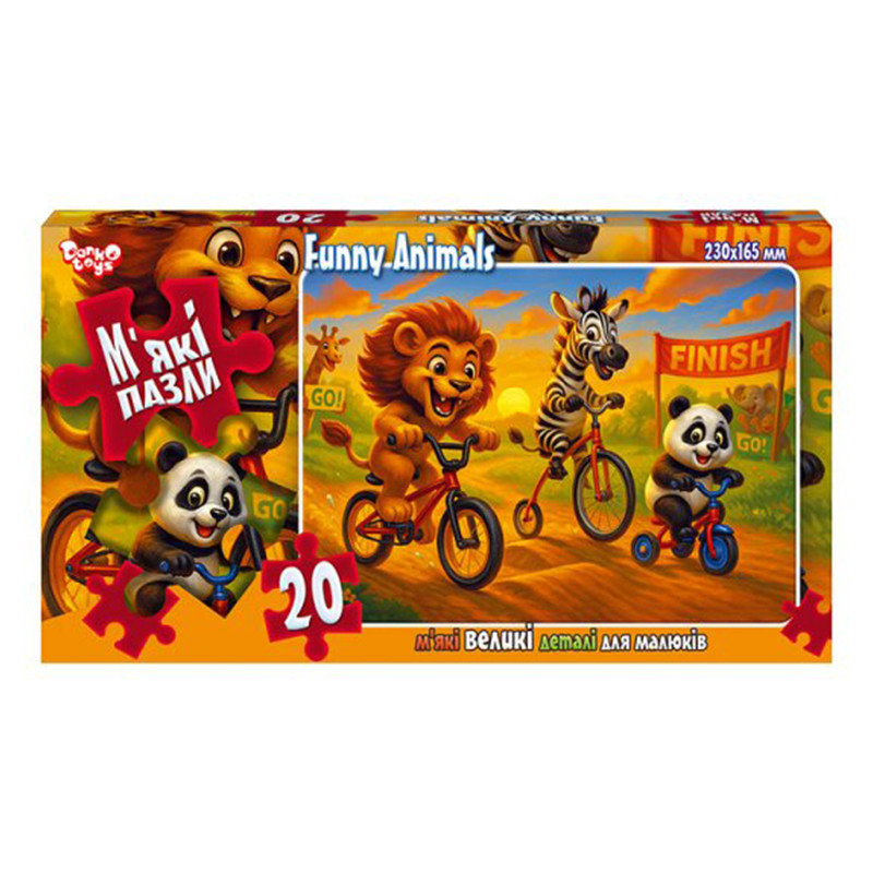 Детские мягкие пазлы 