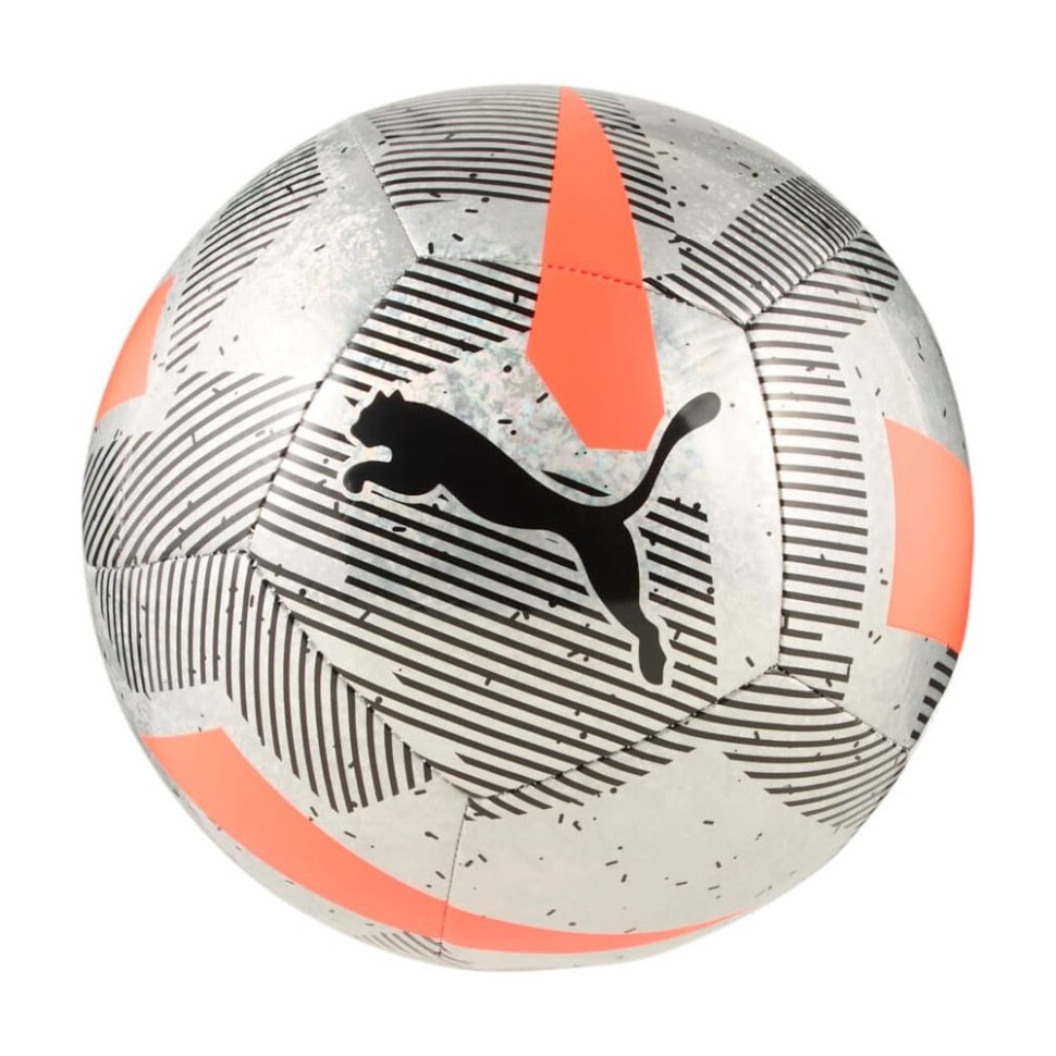 Мяч футбольный Cage Ball Puma 084586-01 серый/черный размер 5