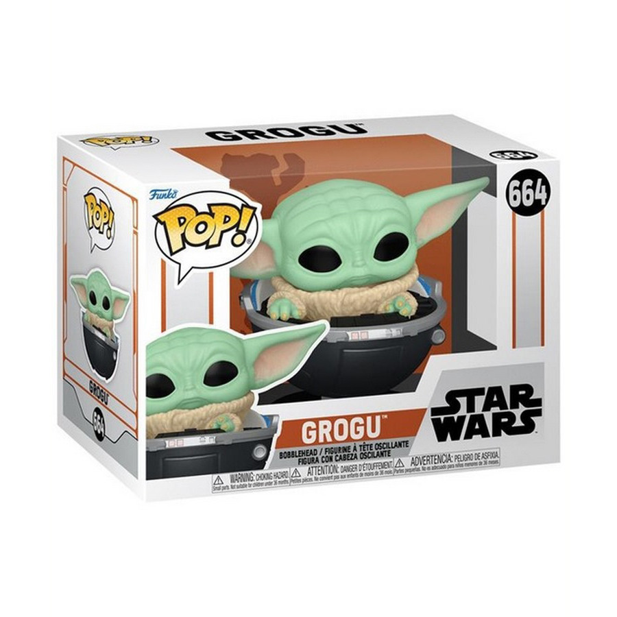 Игровая фигурка Mandalorian S9 - Grogu w/prama Funko POP 5908305247586