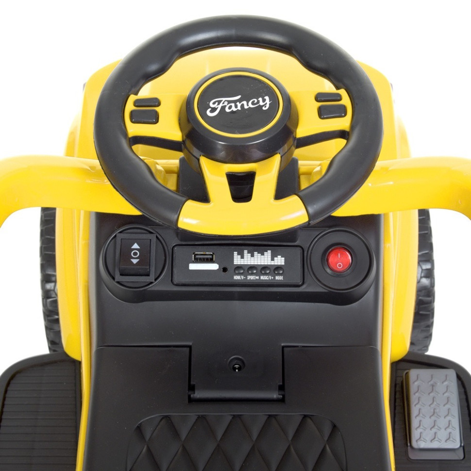 Каталка-толокар Bambi Racer M 4564B-6, 1*25W, батьківська ручка, музика, світло