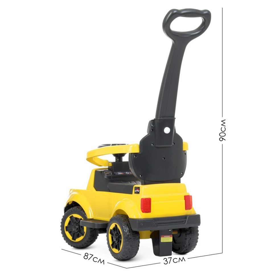 Каталка-толокар Bambi Racer M 4564B-6, 1*25W, батьківська ручка, музика, світло