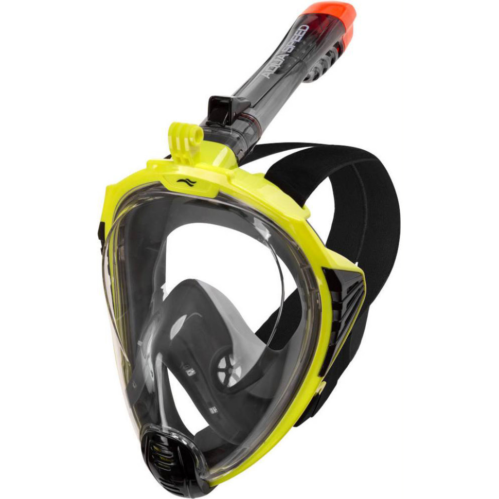 Повнолицьова маска DRIFT Aqua Speed 249-38 чорний, жовтий, L/XL