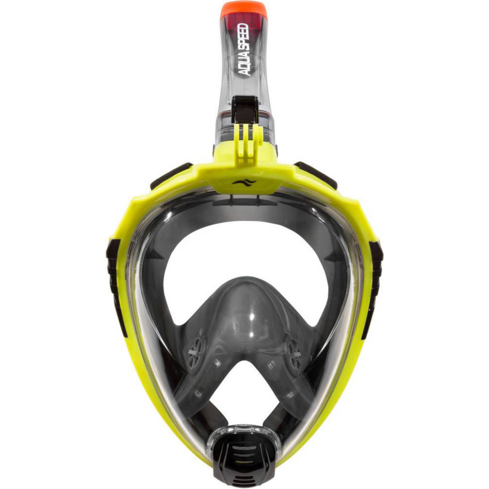Повнолицьова маска DRIFT Aqua Speed 249-38 чорний, жовтий, L/XL