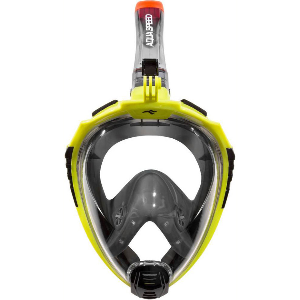 Повнолицьова маска DRIFT Aqua Speed 249-38 чорний, жовтий, L/XL