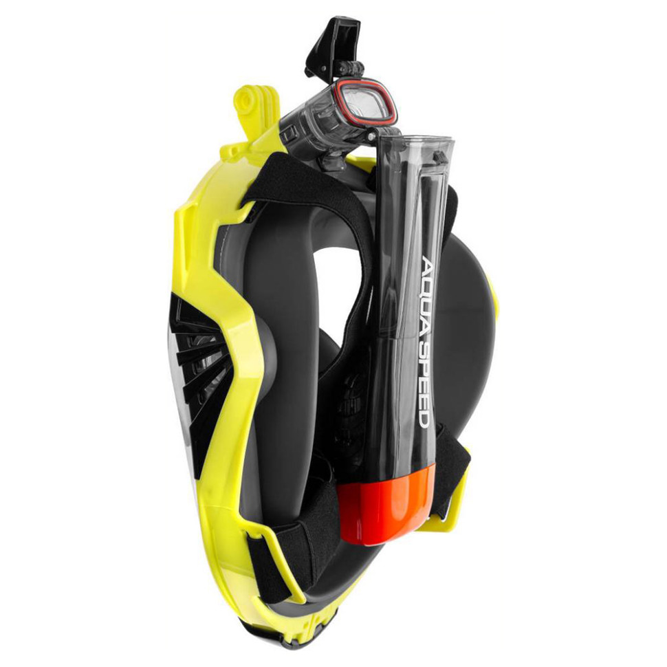 Повнолицьова маска DRIFT Aqua Speed 249-38 чорний, жовтий, L/XL