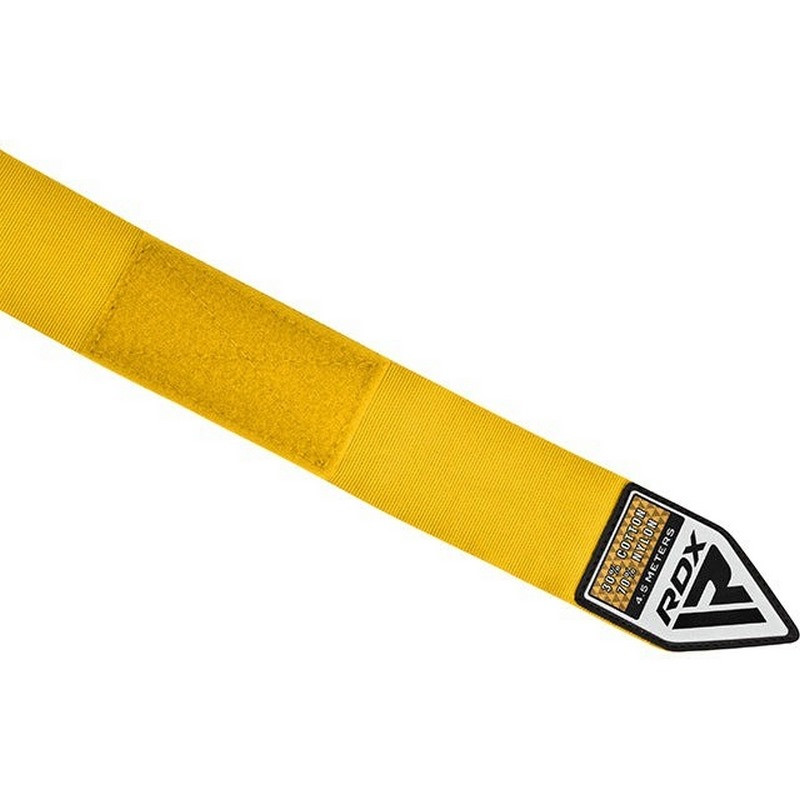 Бинти для боксу WX Professional Boxing Hand Wraps RDX Inc Limited HWX-RY+ Yellow 4,5 м