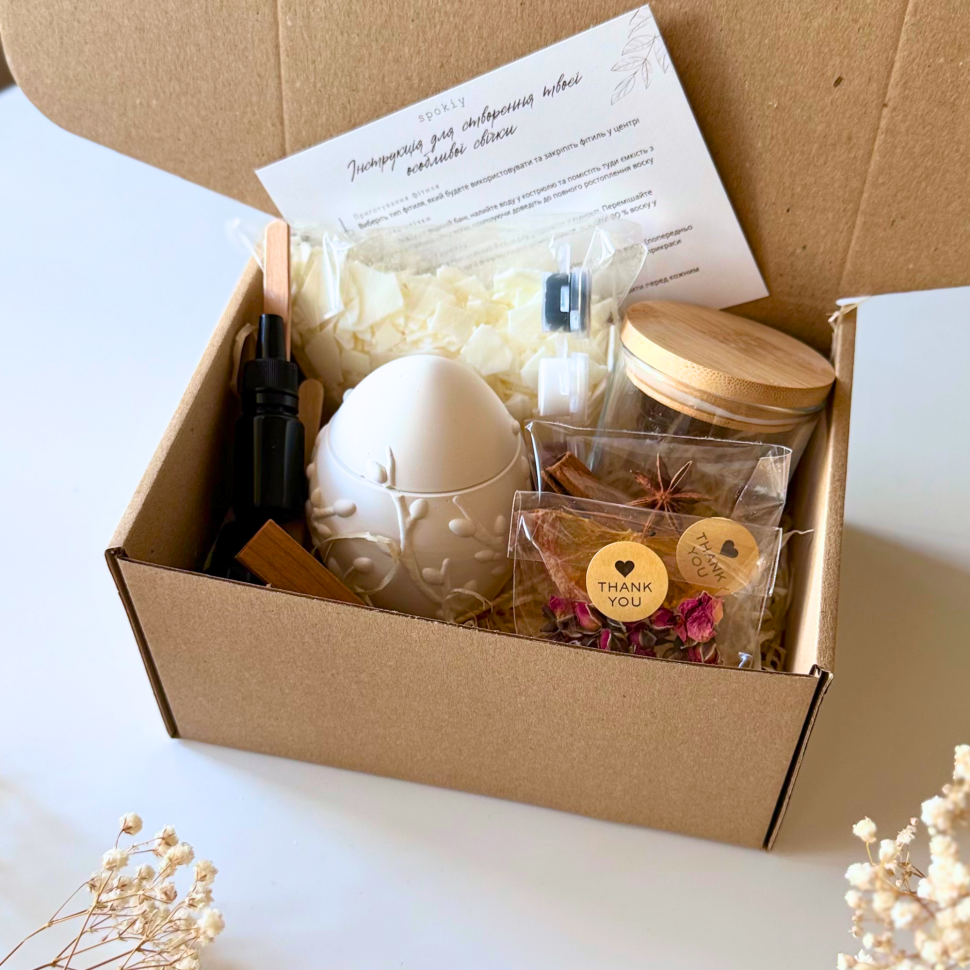 Пасхальный набор для создания свечи 