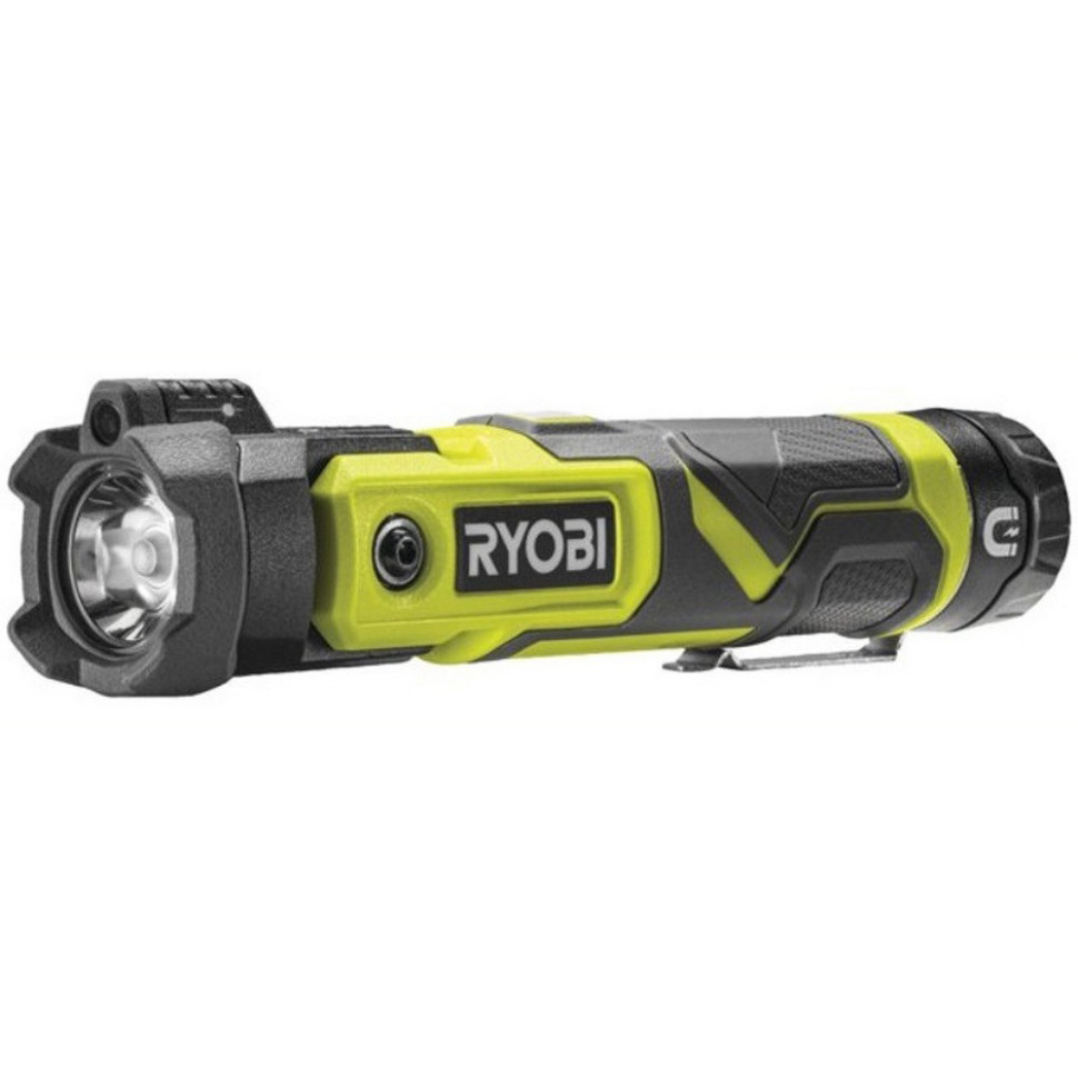 Фонарь ручной RLP4-120G Ryobi 5133006131 черно-зеленый 640 люмен
