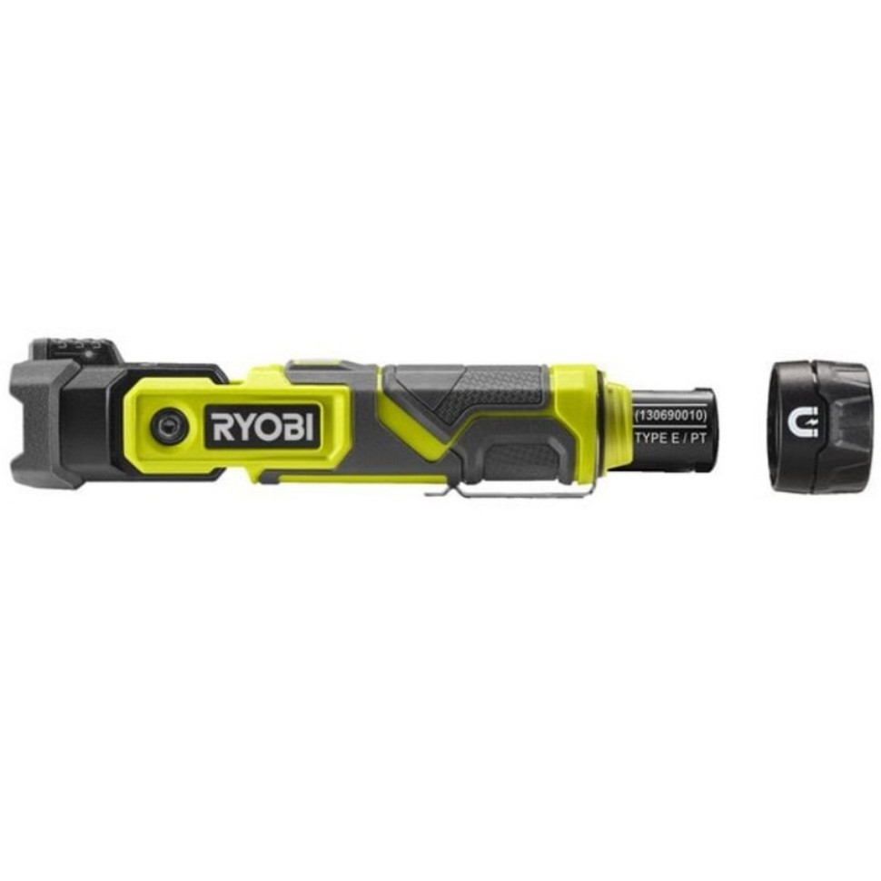 Фонарь ручной RLP4-120G Ryobi 5133006131 черно-зеленый 640 люмен