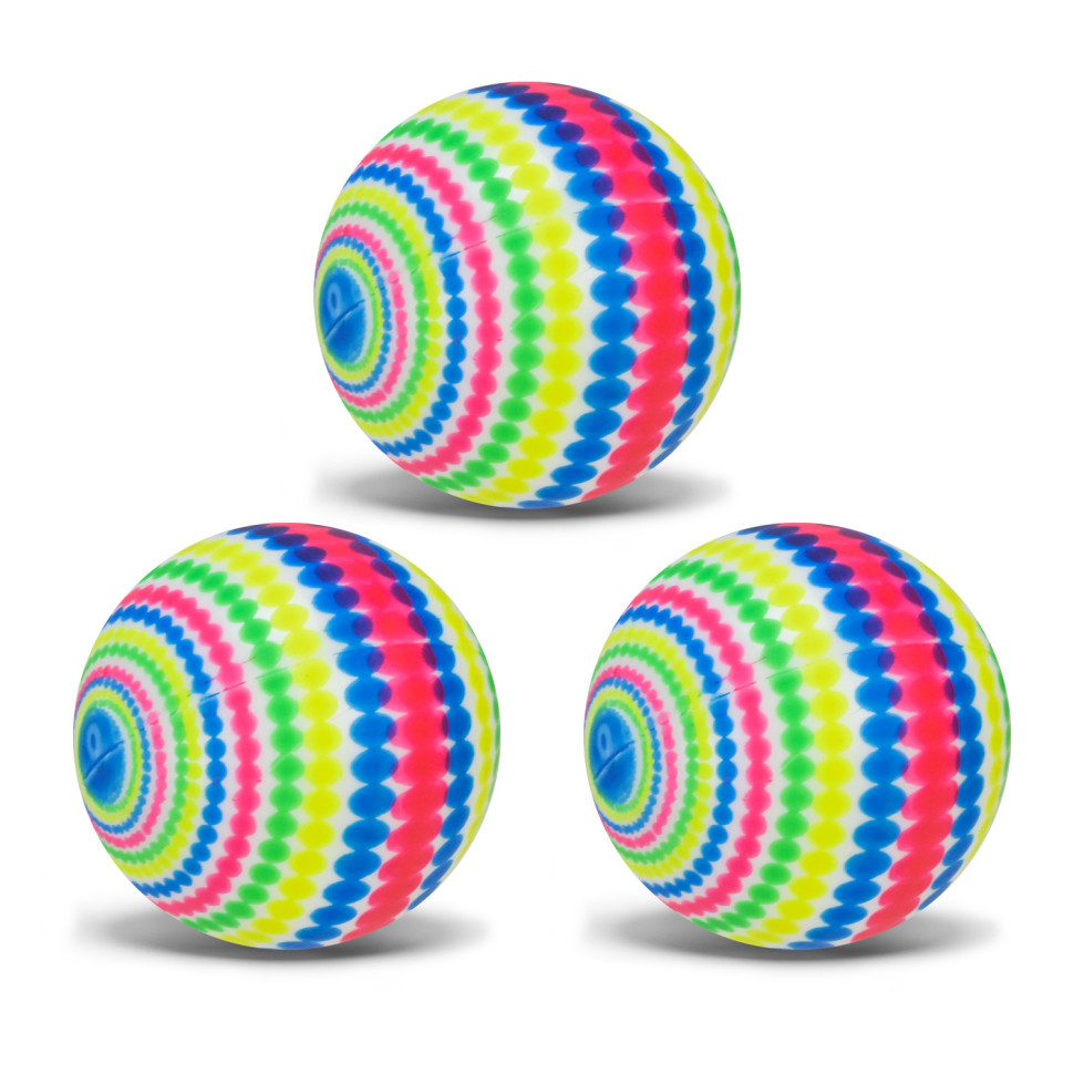 Дитячий яскравий Гумовий м'яч Bambi RB26527-13 різнокольоровий, 26 грам