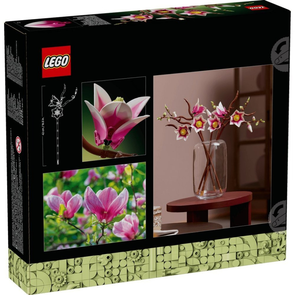 Конструктор Botanicals Гілки магнолії LEGO 11510, 435 деталей