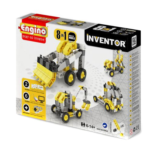 Конструктор техніка INVENTOR 8 в 1 - Будівельна техніка 0834