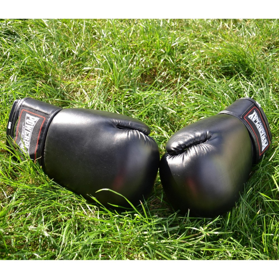 Боксерские перчатки 3004 Classic PowerPlay PP_3004_8oz_Black, размер 8 унций