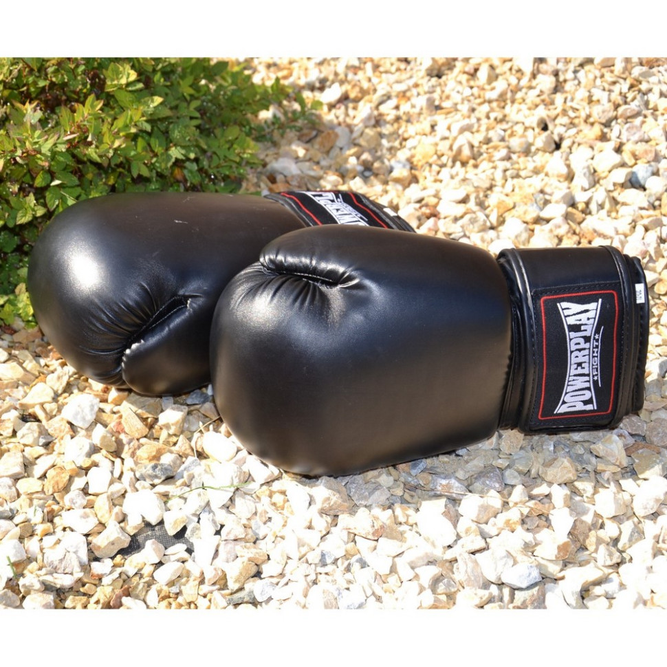 Боксерские перчатки 3004 Classic PowerPlay PP_3004_8oz_Black, размер 8 унций