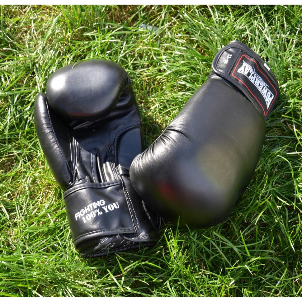 Боксерские перчатки 3004 Classic PowerPlay PP_3004_8oz_Black, размер 8 унций