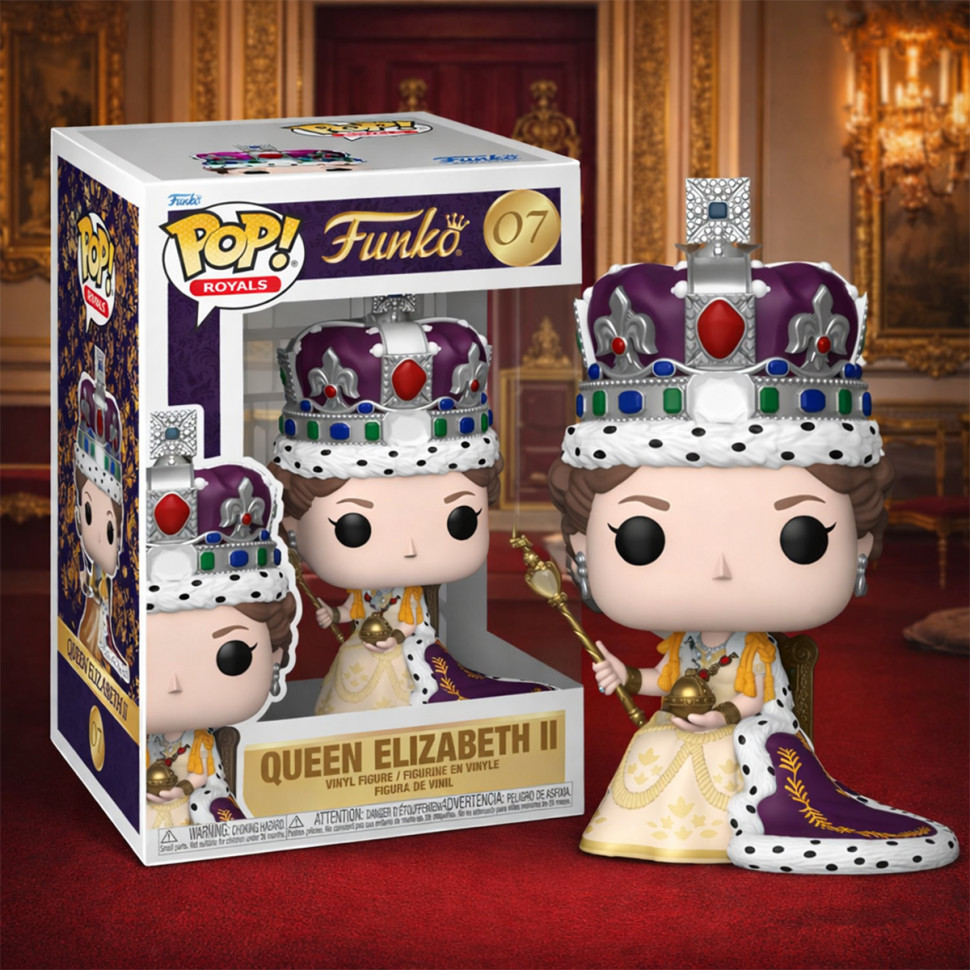 Ігрова фігурка Коронація королеви Єлизавети II FUNKO POP! 91873 серії 