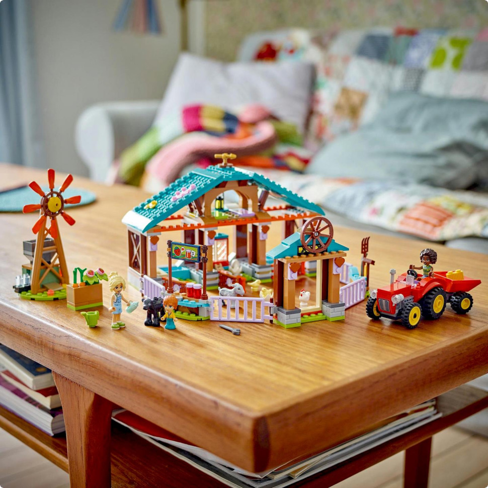 Конструктор Притулок для сільськогосподарських тварин LEGO Friends 42617, 489 деталей