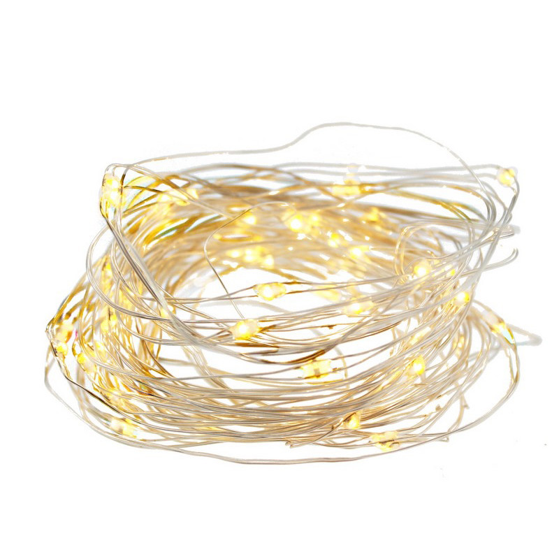 Гирлянда-струна Chomik 5900779802650, 6,2 м, 60 LED теплый белый