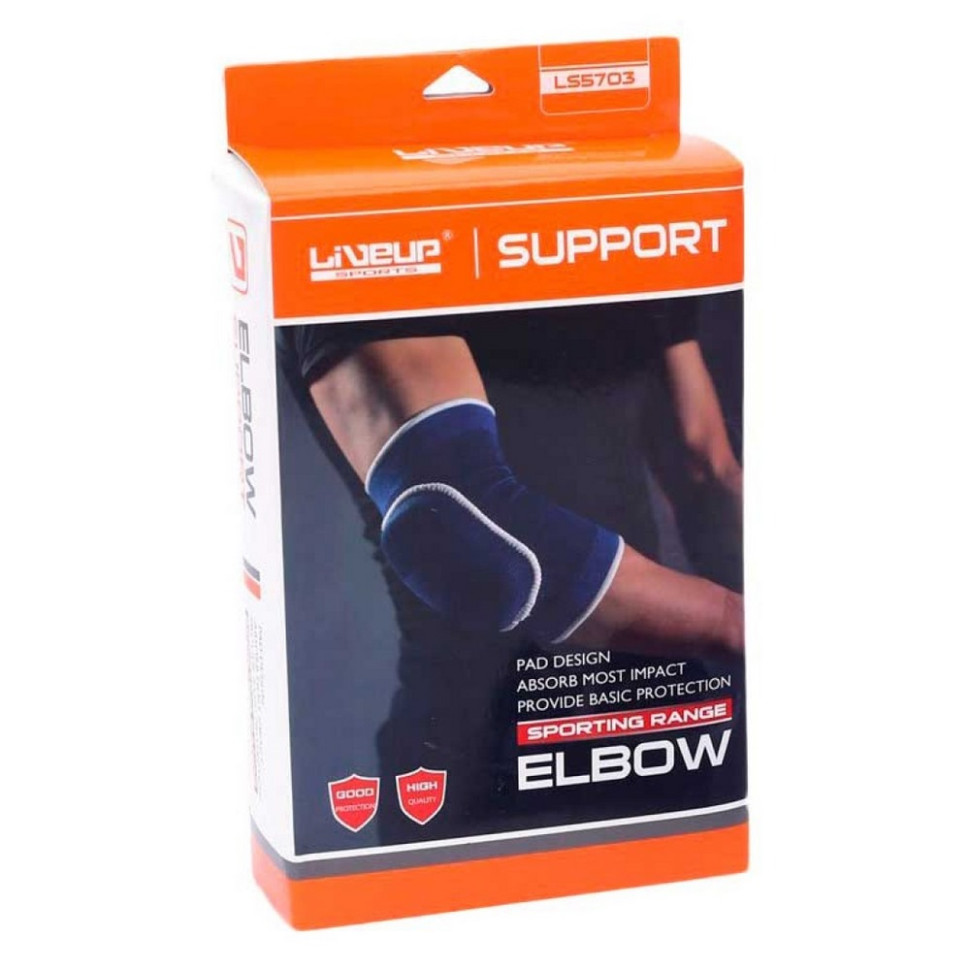 Защита локтя амортизирующая Elbow support LiveUp LS5703-XL, размер L/XL