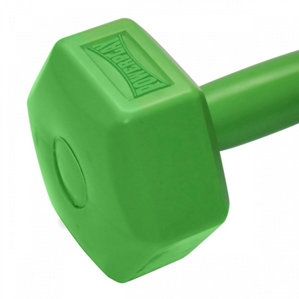 Гантель композитная 4124 Hercules PowerPlay PP_4124_2kg 2 кг, Зеленая