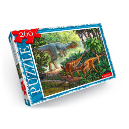 Пазл дитячий "Динозаври" Danko Toys C260-12-03, 260 елементів