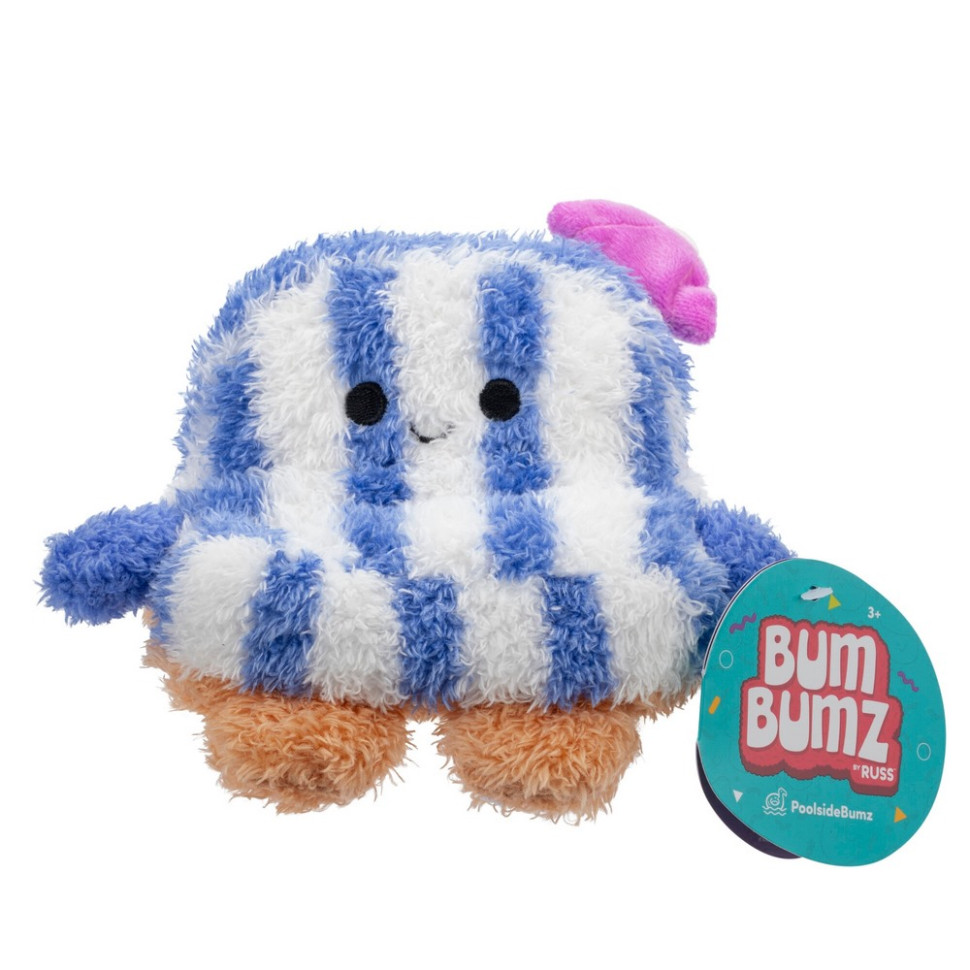 Детская мягкая игрушка Лежак Седрик PoolsideBumz BumBumz RBBZ00720, 11 см