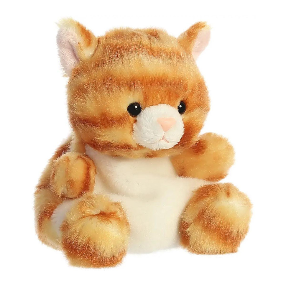 Мягкая игрушка Palm Pals Котенок рыжий Aurora 190261K 15 см
