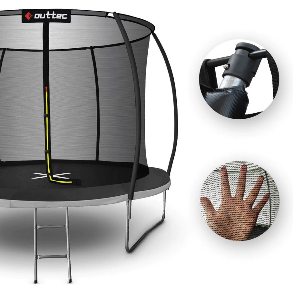 Батут з внутрішньою сіткою Pumpkin Outtec V376580, 10 футів 305 см