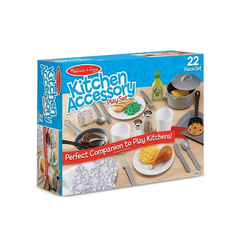 Дитячий набір кухонного приладдя Melissa&Doug MD19304, 22 предмета