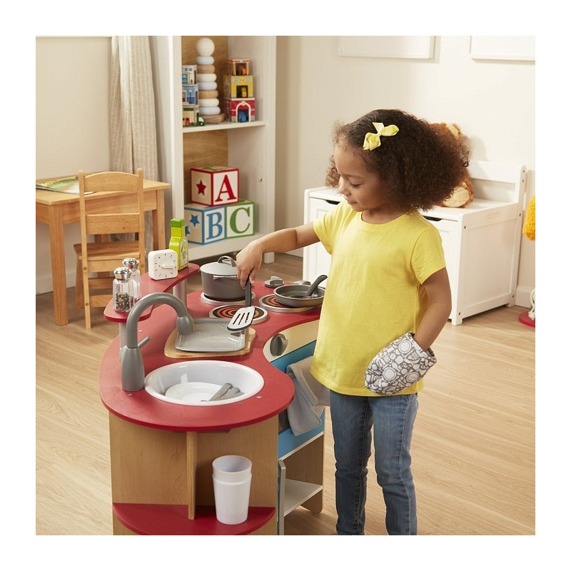 Дитячий набір кухонного приладдя Melissa&Doug MD19304, 22 предмета