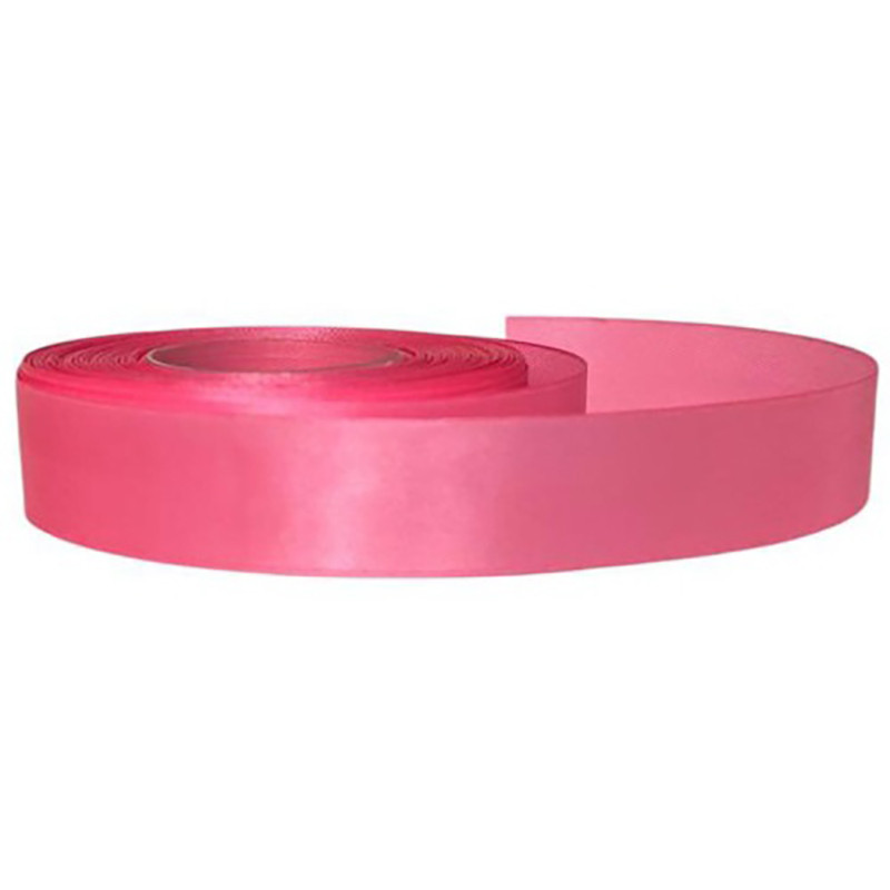 Атласная лента для рукоделия Bambi АБ-113, 0,6 см x 23 м, Розовая мечта