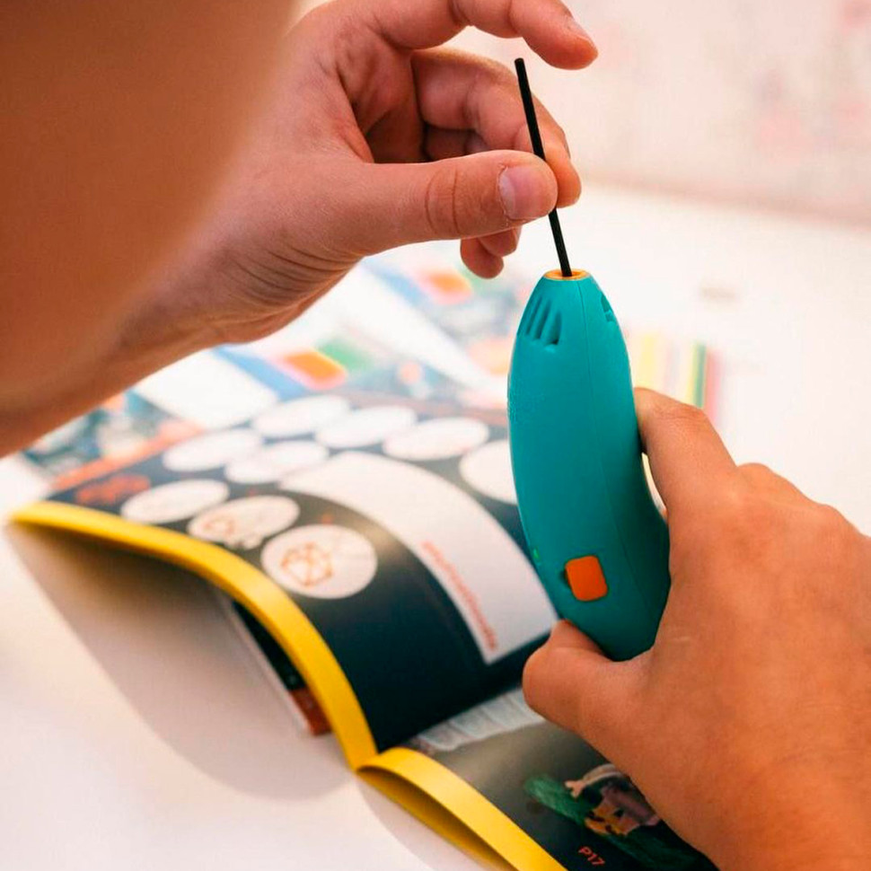 Набор стержней для 3D-ручки Микс 3Doodler Start 3DS-ECO-MIX4-75 зеленый, желтый, розовый