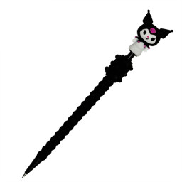 Карандаш механический с фигуркой Kuromi Bambi 9626(Black) 0,5 мм