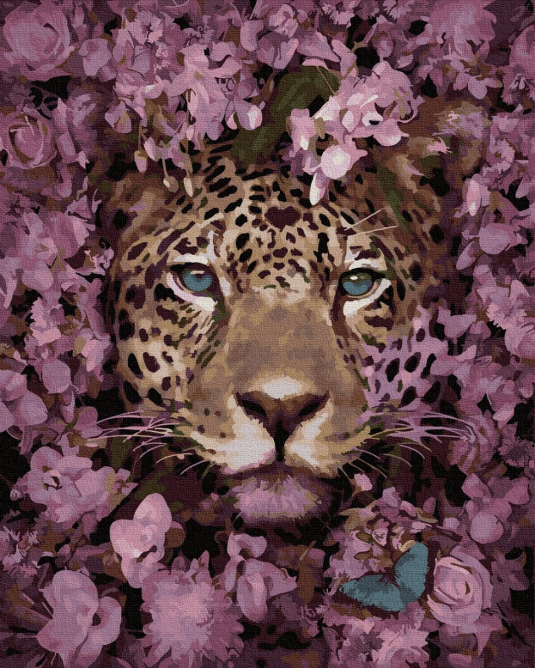Картина за номерами. Brushme "Погляд леопарда" GX35362 по цене 240 грн.