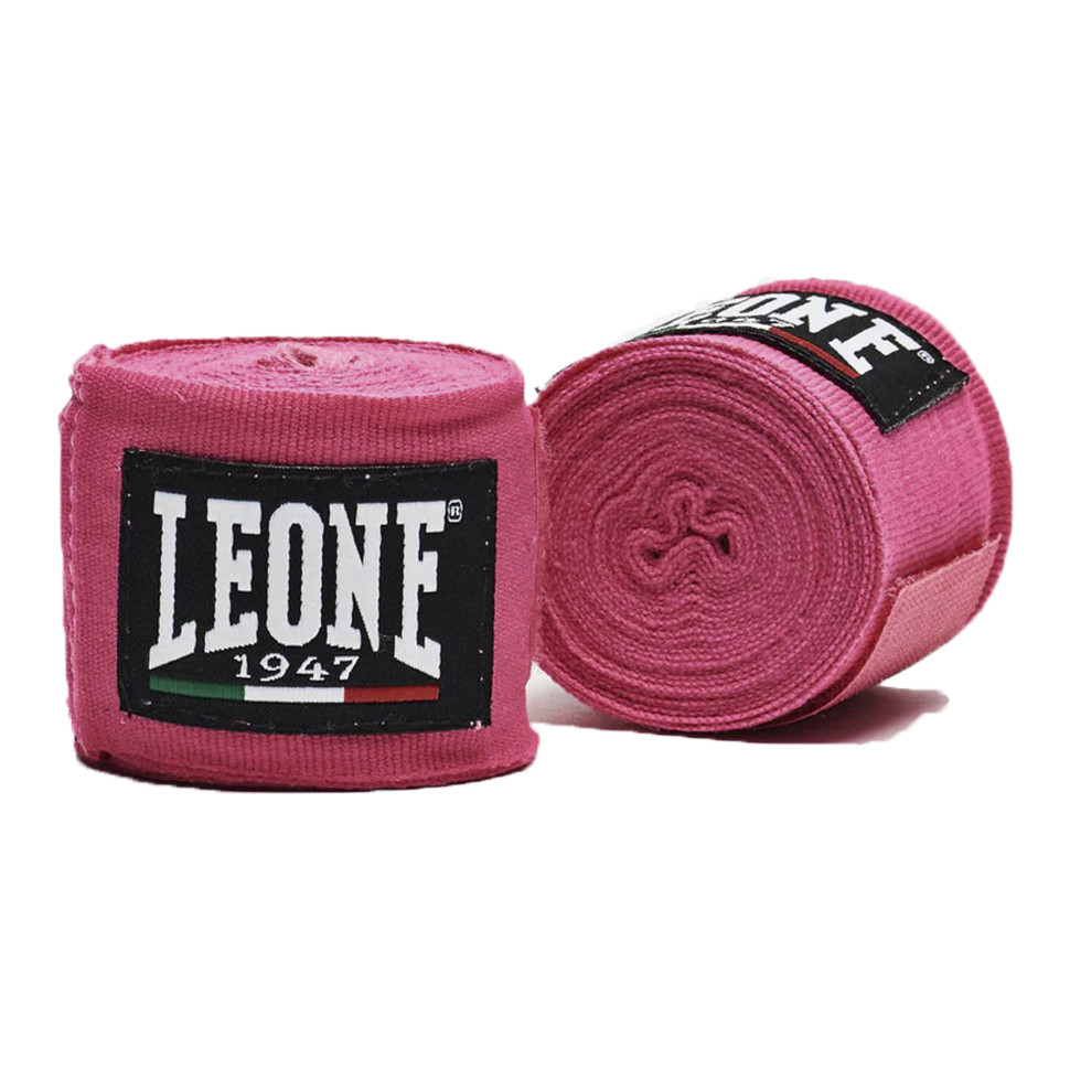 Бинты для бокса Leone AB705_Pink_250 розовый 2,5 метра