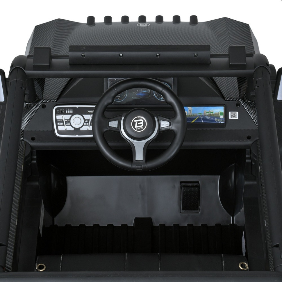 Дитячий електромобіль Джип Bambi Racer M 5824EBLRS-19 (24V) до 30 кг