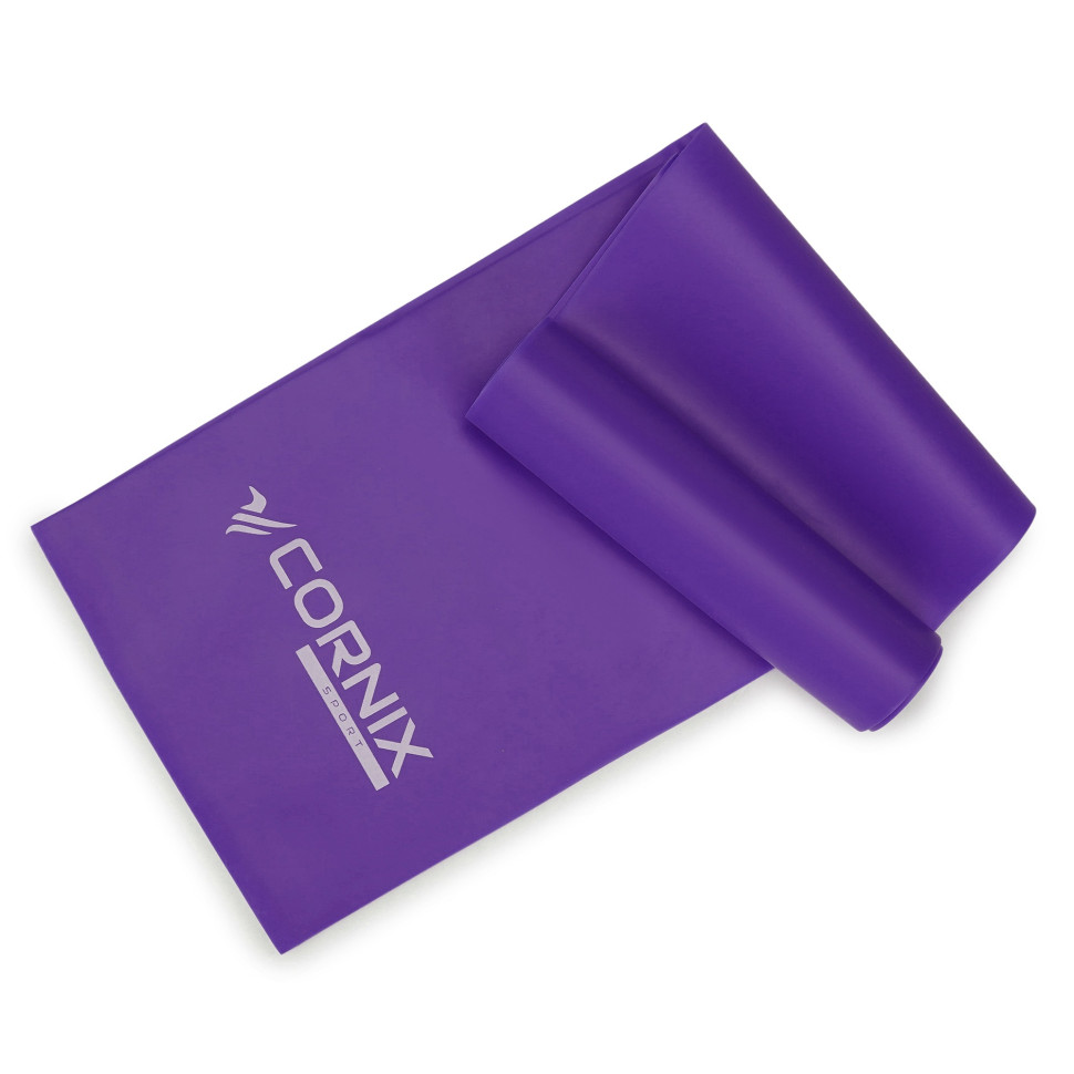 Лента-эспандер для спорта и реабилитации Flat Band Cornix XR-0247, 200 х 15 см 4 кг