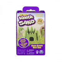 Пісок для дитячої творчості - KINETIC SAND NEON (зелений, 227г) 71423G