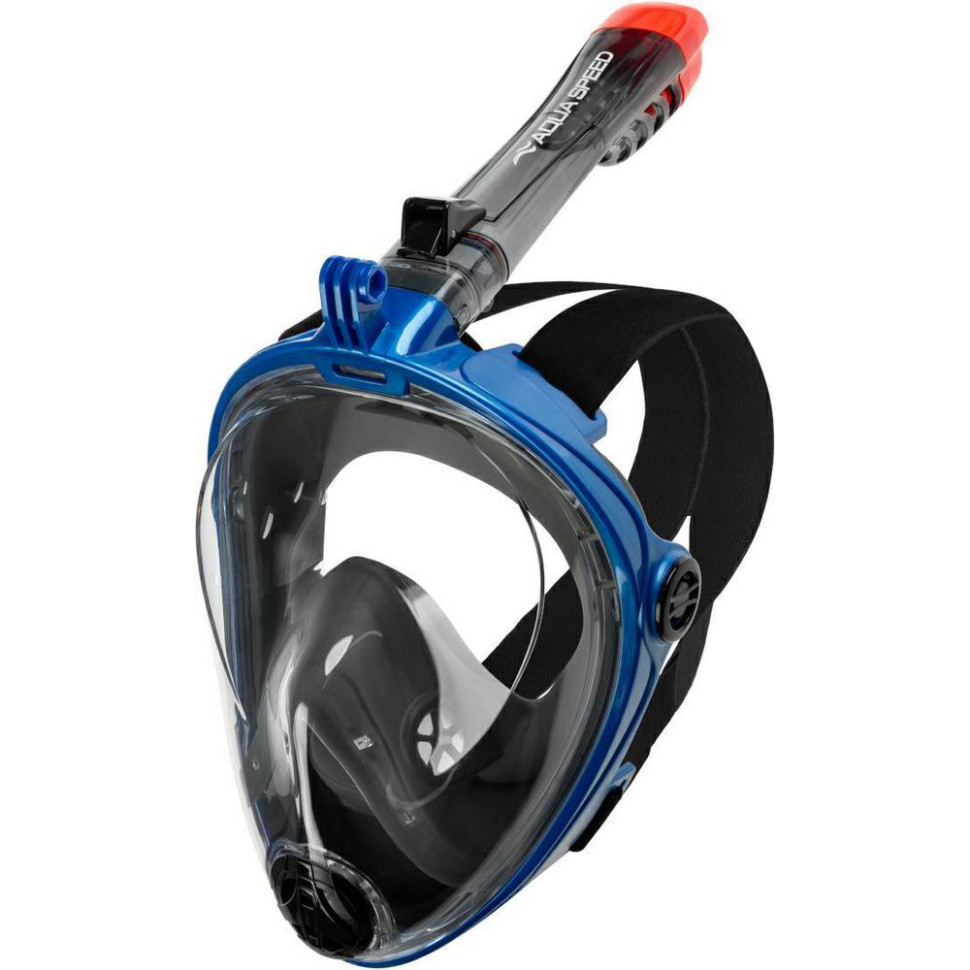 Полнолицевая маска SPECTRA 2.0 Aqua Speed 247-10(9909) черный, синий, S/M