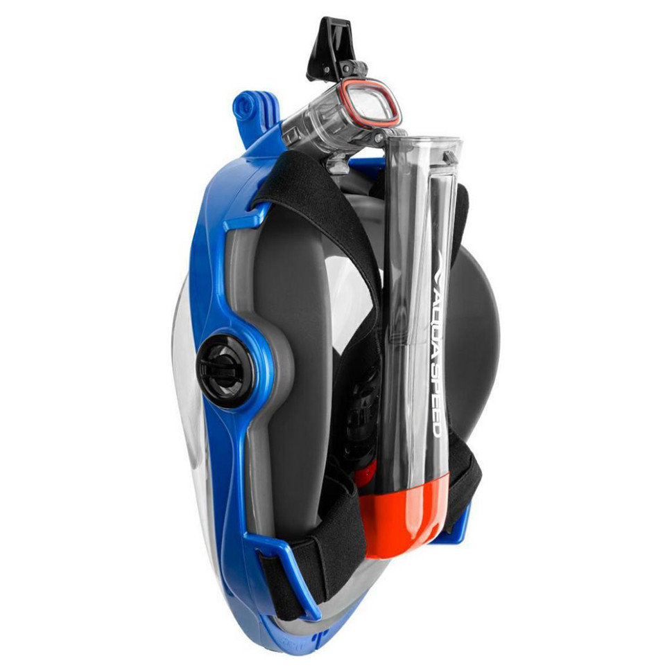 Полнолицевая маска SPECTRA 2.0 Aqua Speed 247-10(9909) черный, синий, S/M