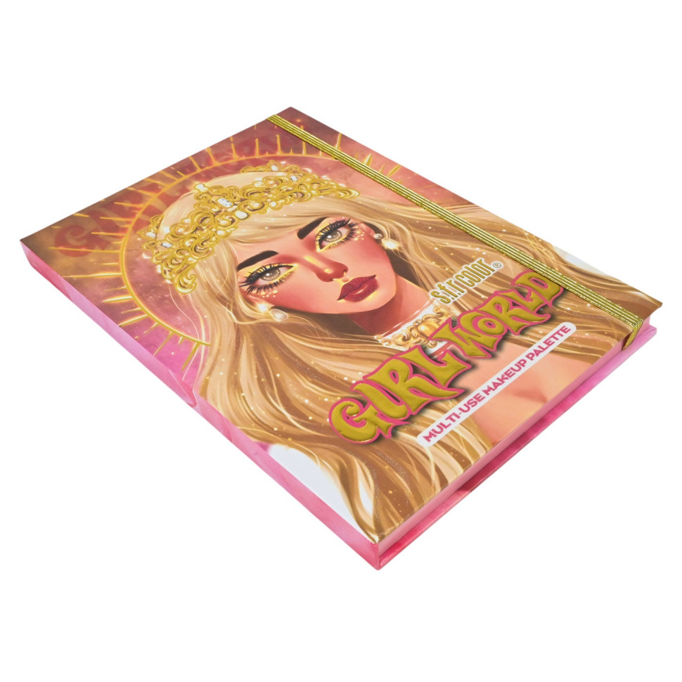 Детский набор косметики Країна Іграшок CN-0133, 64 цвета, тени для век, румяна